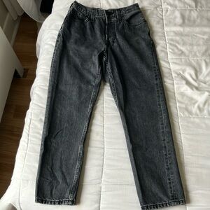 Everlane Classic Black Denim Jeans Size 25 Ankle 90s Cheeky